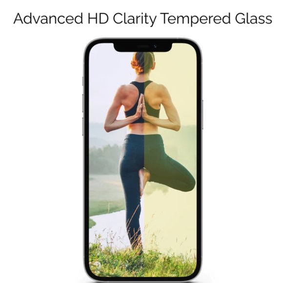EyeJust Blue Light Blocking Screen Protector for iPhone XS - Picture 4 of 8